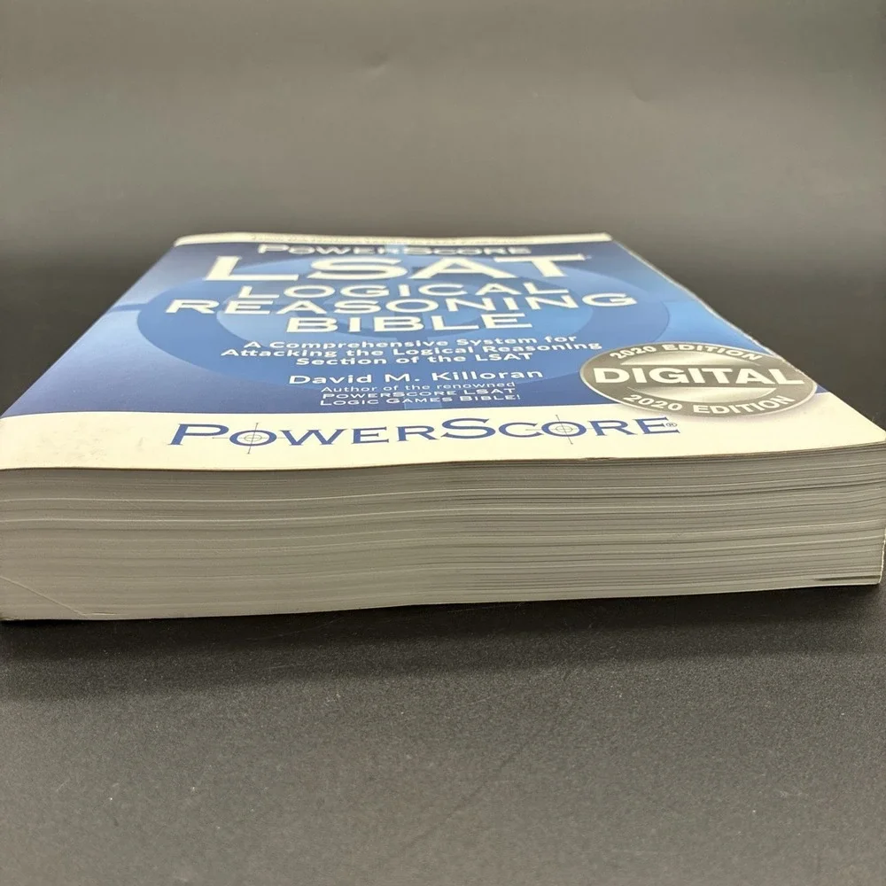 The PowerScore LSAT Logical Reasoning Bible Paperback Test Prep Good Condition